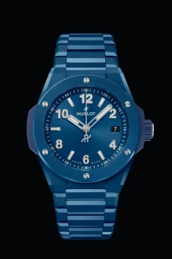 Integrated Time Only Blue Ceramic 38MM
