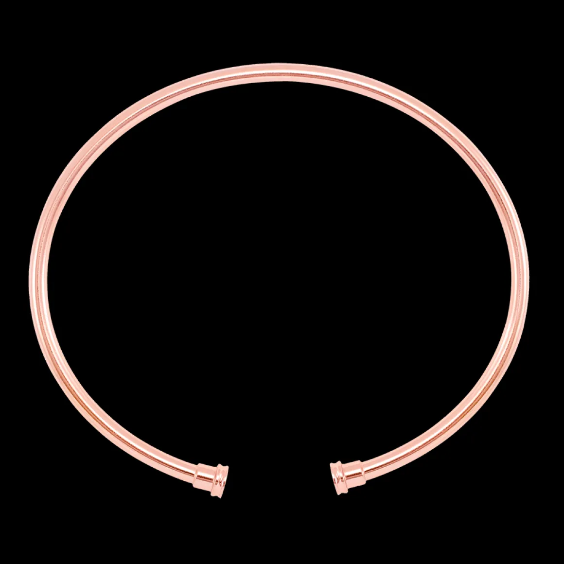 Jonc or rose 750/1000e