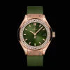 King Gold Green Diamonds 29MM