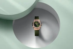 King Gold Green Diamonds 29MM