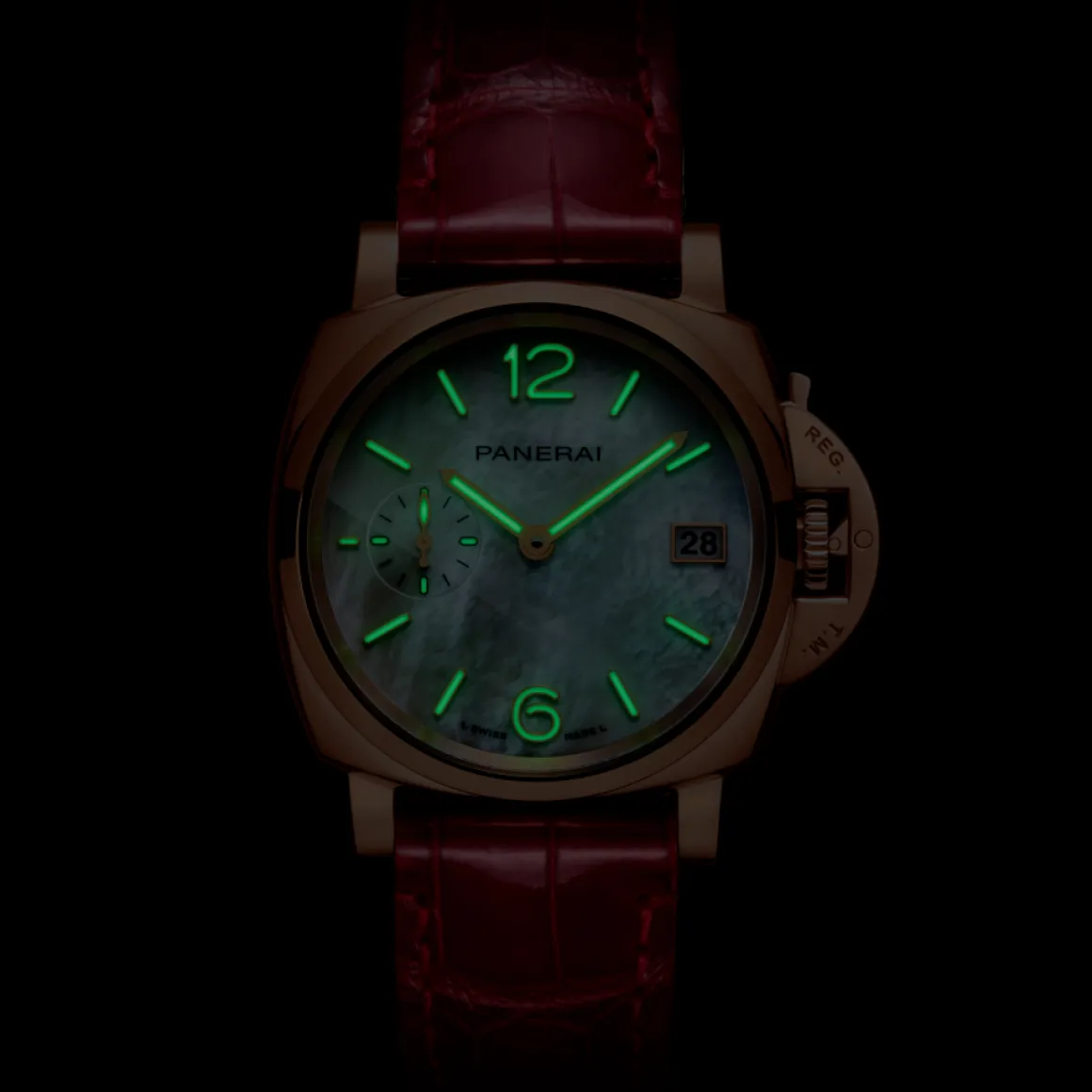 Luminor Due Goldtech™ Madreperla