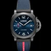 Luminor Quaranta Steel DLC Luna Rossa