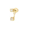 Mono boucle d’oreille Le Cube Diamant
