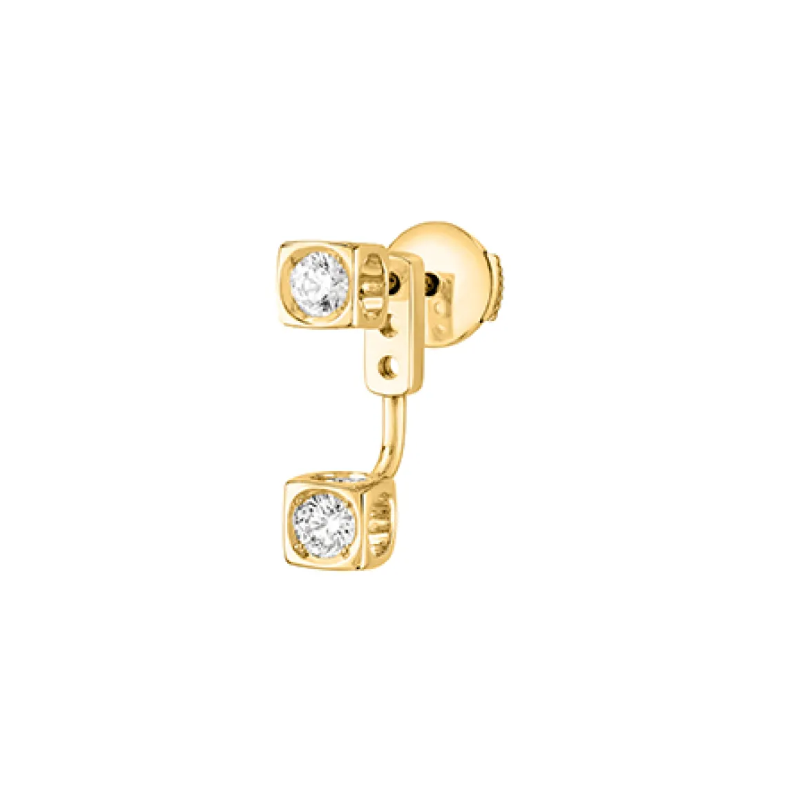 Mono boucle d’oreille Le Cube Diamant