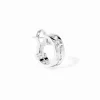 Mono Créole Pulse or blanc et diamants