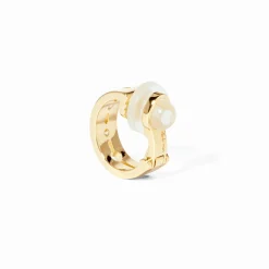 Mono Créole Pulse or jaune et diamants