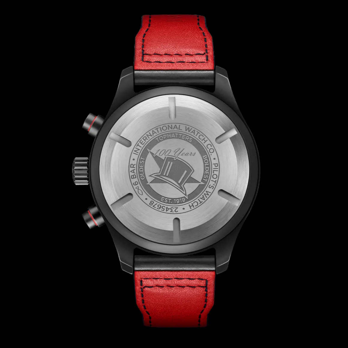 Montre d’Aviateur Chronographe Édition «Tophatters»