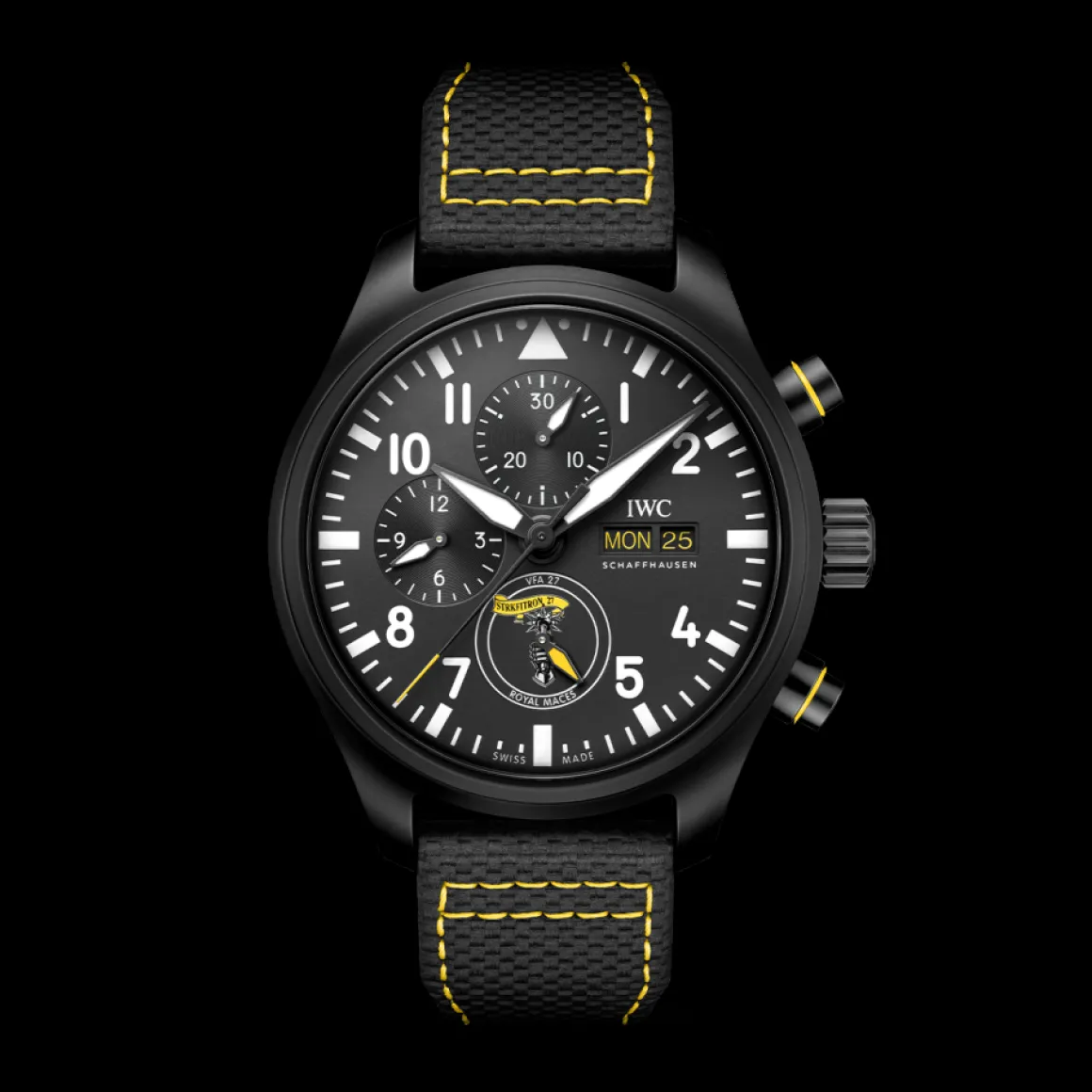 Montre d’Aviateur Chronographe Édition «Royal Maces»