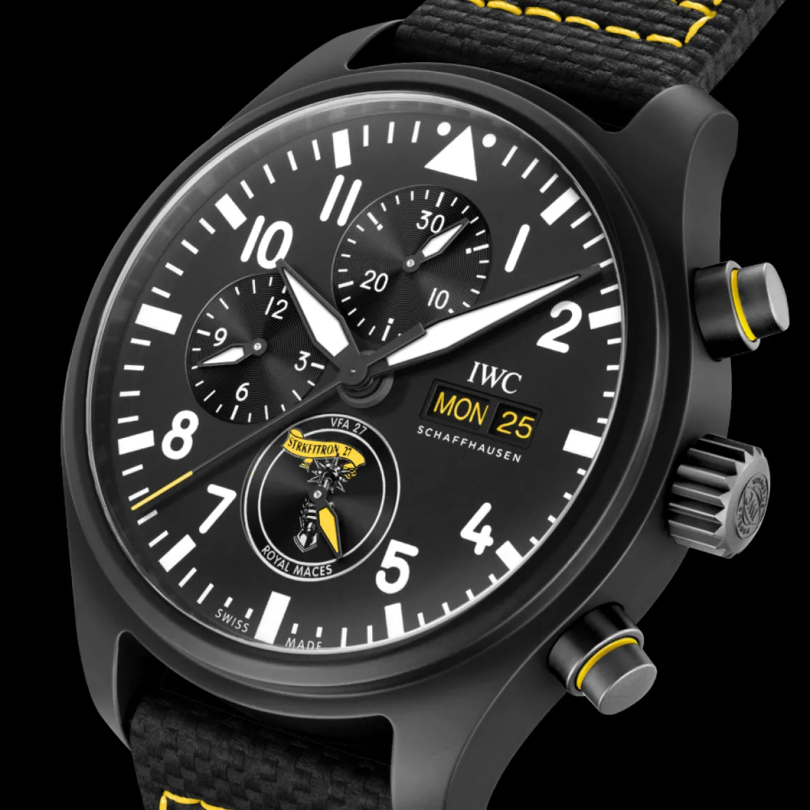 Montre d’Aviateur Chronographe Édition «Royal Maces»