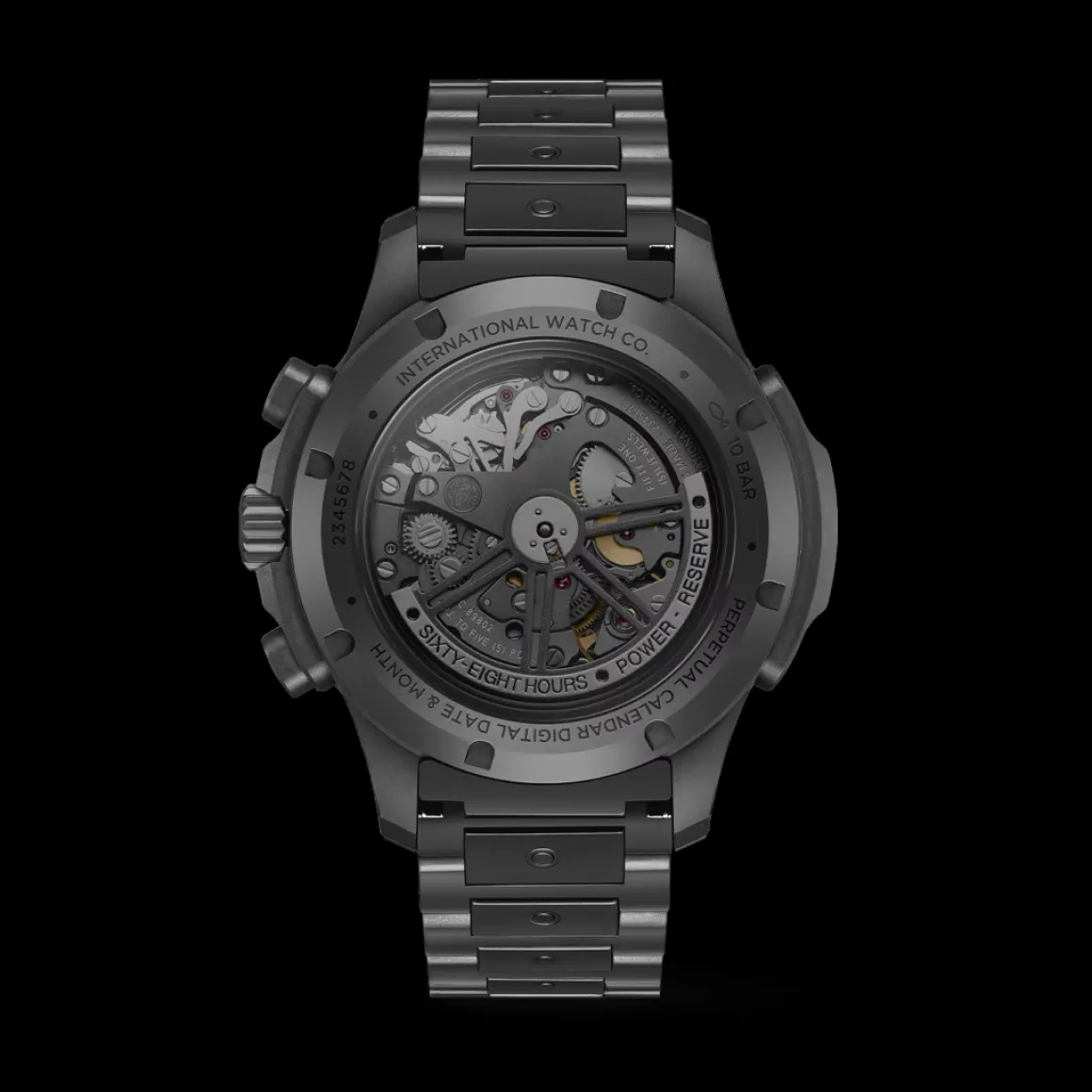Montre d'Aviateur Chronographe Performance Calendrier Perpétuel Digital Date et Mois