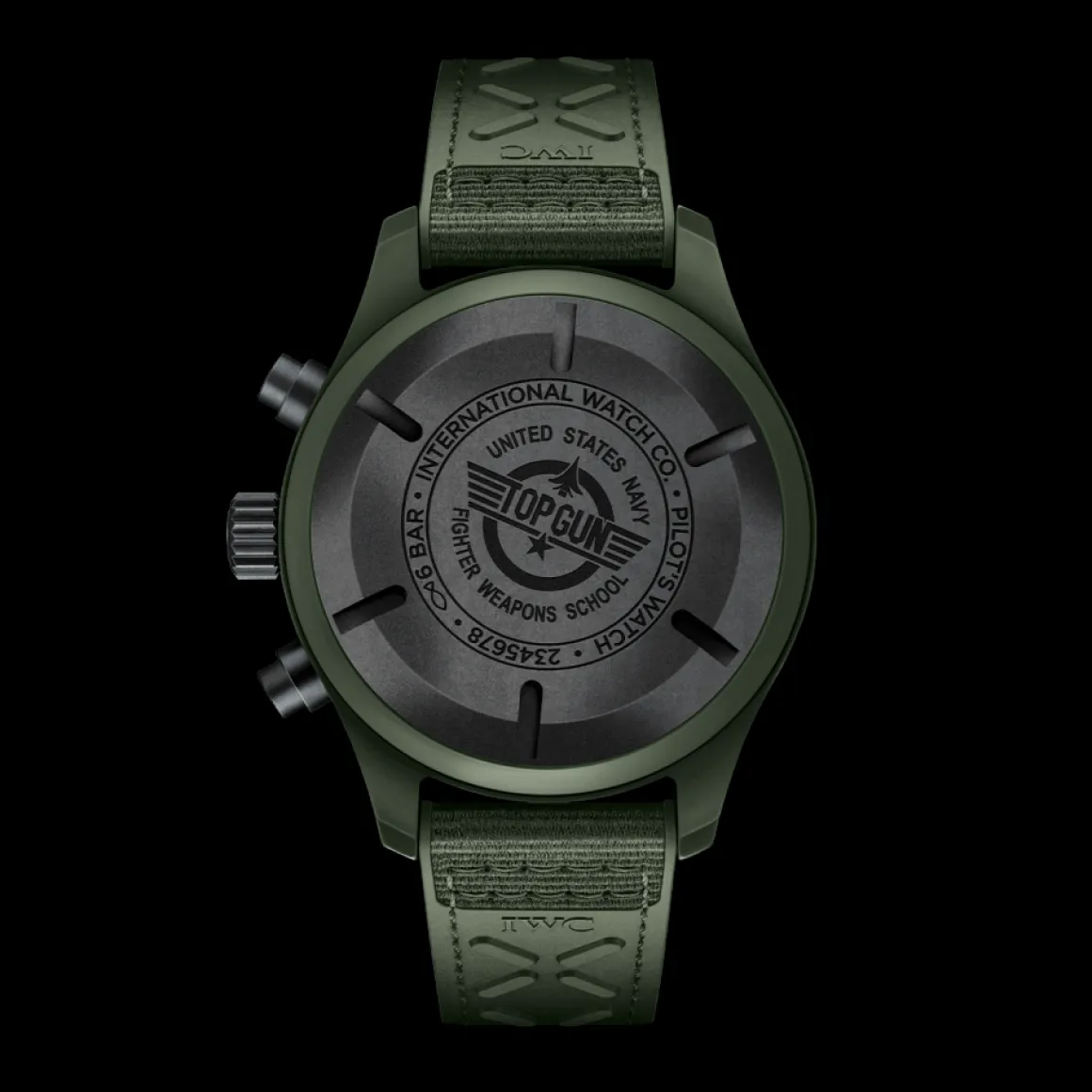 Montre d’Aviateur Chronographe TOP GUN Edition «Woodland»