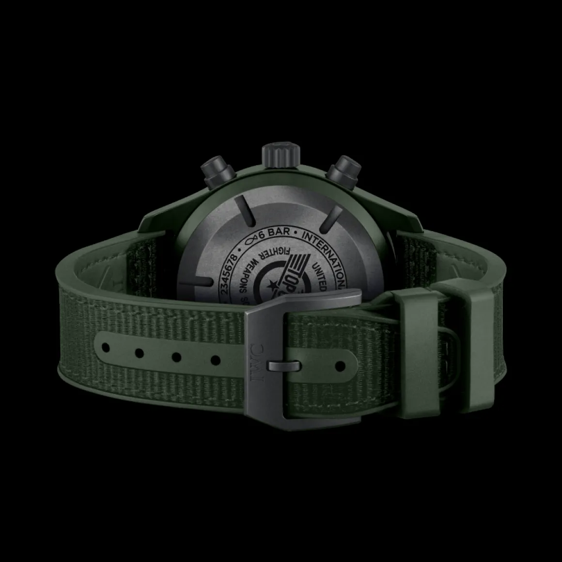 Montre d’Aviateur Chronographe TOP GUN Edition «Woodland»