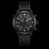 Montre d’Aviateur Double Chronographe Top Gun Ceratanium