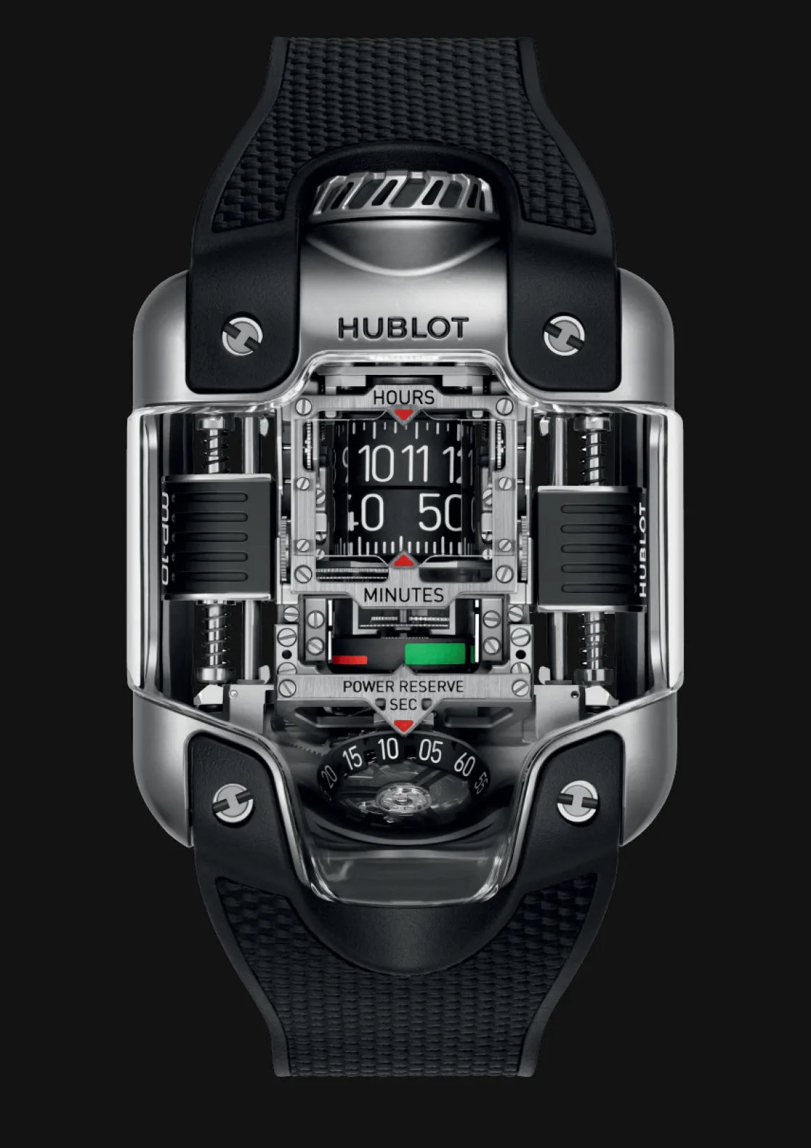 MP-10 Tourbillon Weight Energy System Titanium 54.1 x 41.5MM