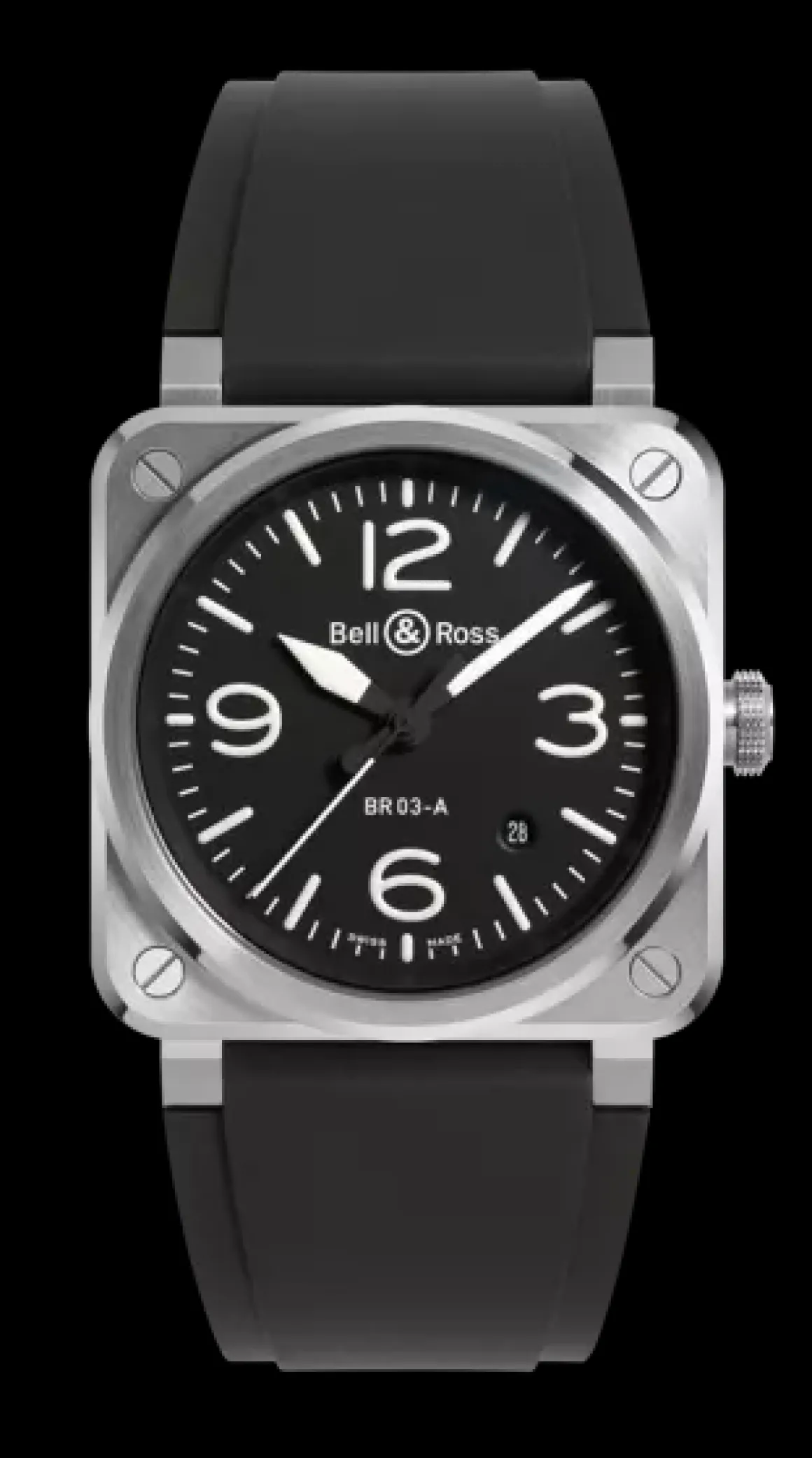 NEW BR 03 BLACK STEEL