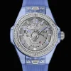 One Click Blue Sapphire Diamonds 39MM