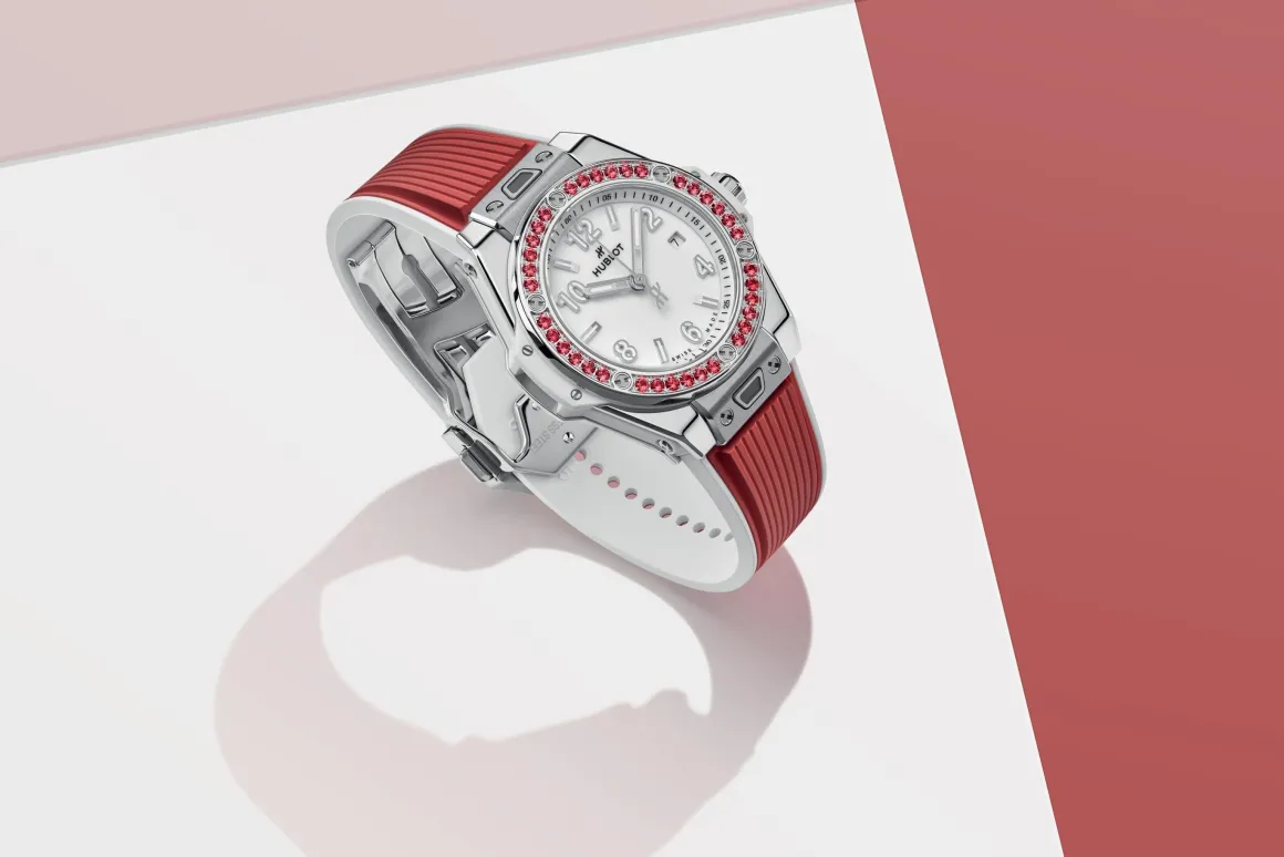One Click Joyful Steel Red