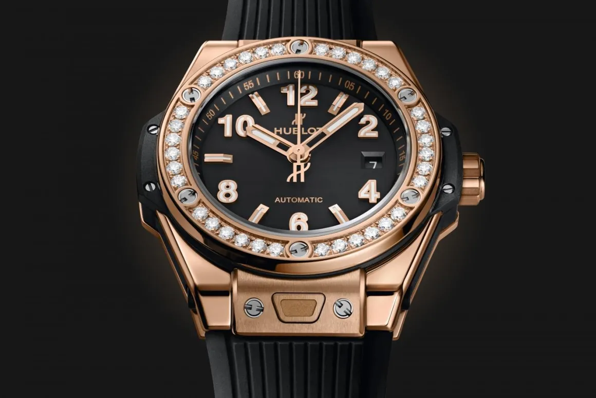 One Click King Gold Diamonds 33MM