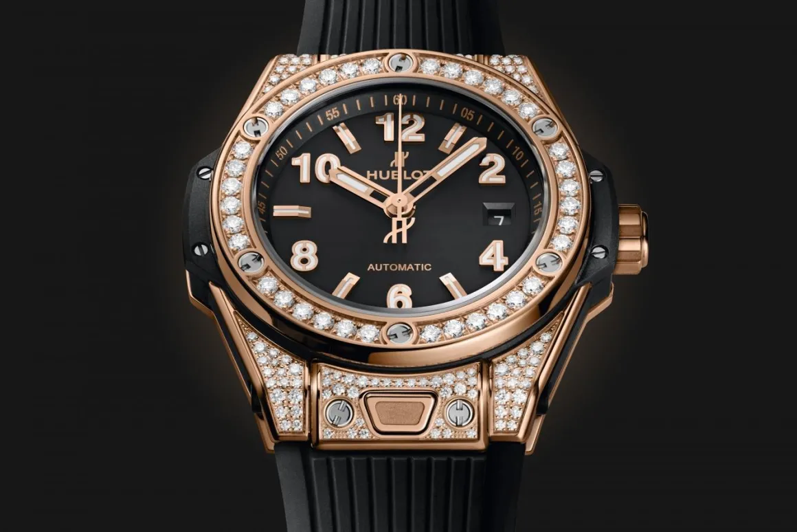 One Click King Gold Pavé 33MM