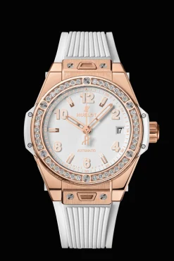 One Click King Gold White Diamonds 39MM