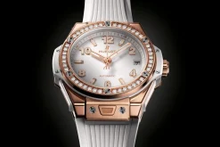One Click King Gold White Diamonds 39MM