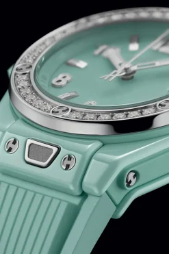 One Click Mint Green Ceramic Diamonds