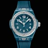 One Click Petrol Blue Ceramic Diamonds