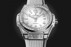 One Click Steel White Diamonds 33MM