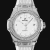 One Click Steel White Diamonds 39MM