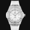 One Click Steel White Pavé 33MM