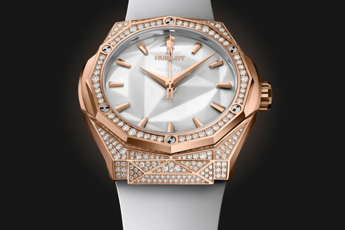 Orlinski King Gold White Pavé 40MM