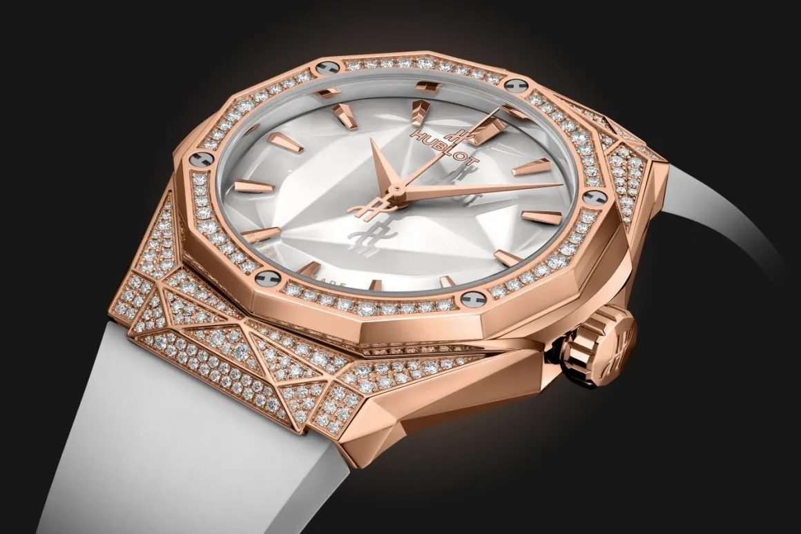 Orlinski King Gold White Pavé 40MM