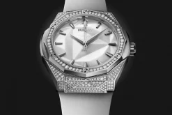 Orlinski Titanium White Pavé 40MM