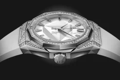 Orlinski Titanium White Pavé 40MM