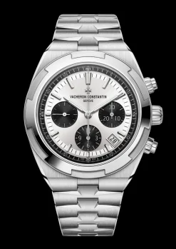 Overseas chronographe acier