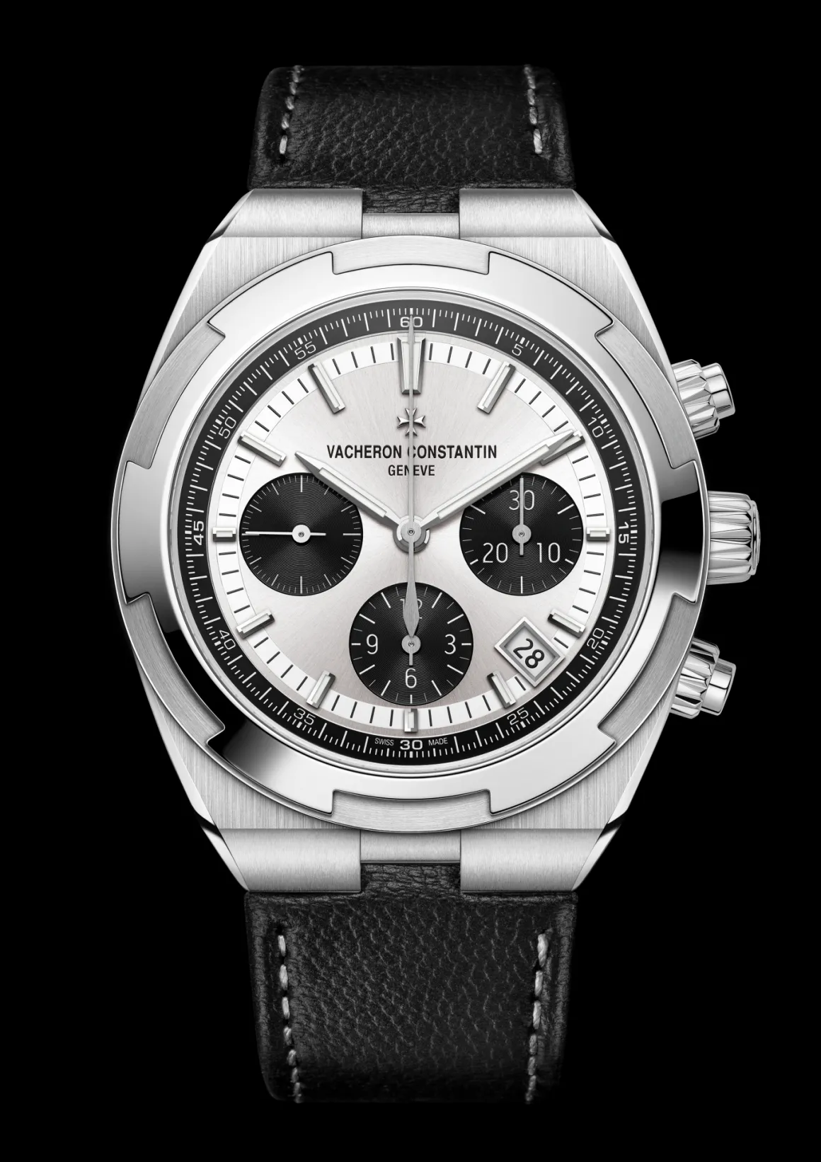 Overseas chronographe acier