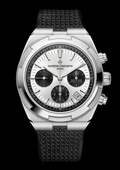 Overseas chronographe acier