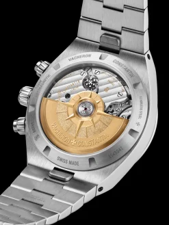 Overseas chronographe acier