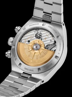 Overseas chronographe acier