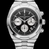 Overseas chronographe acier
