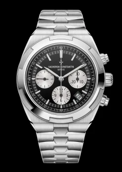 Overseas chronographe acier