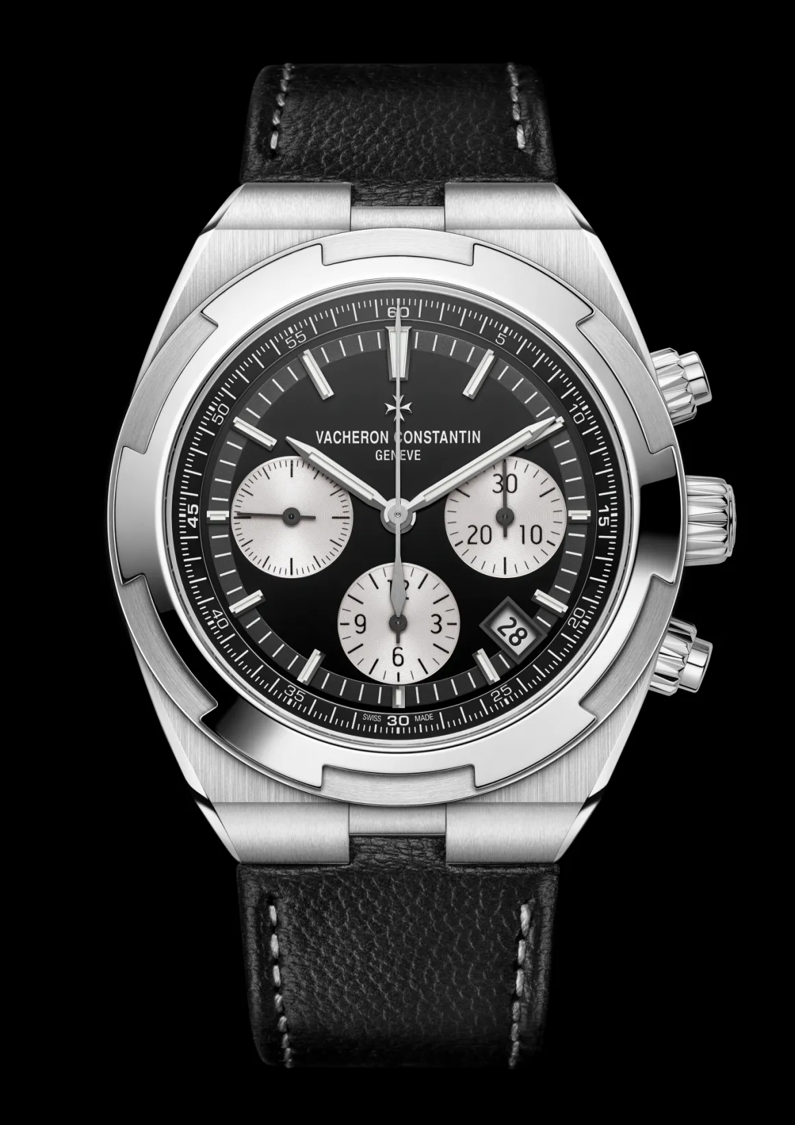 Overseas chronographe acier
