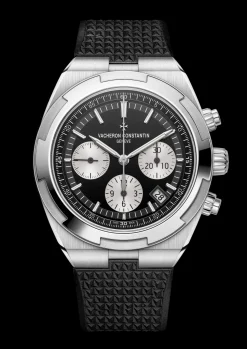 Overseas chronographe acier