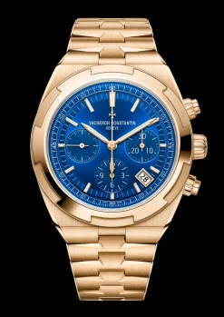Overseas chronographe or rose