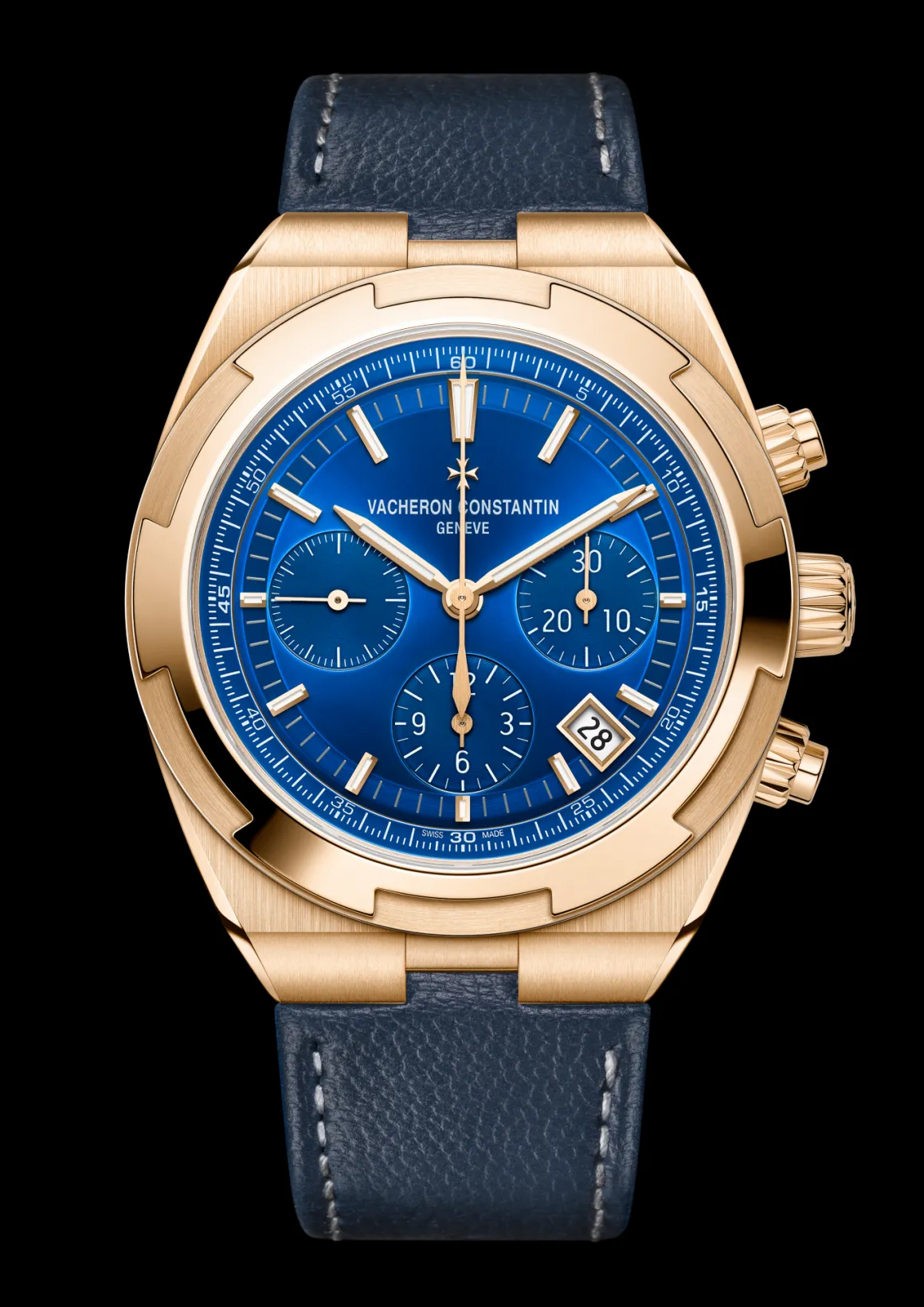Overseas chronographe or rose