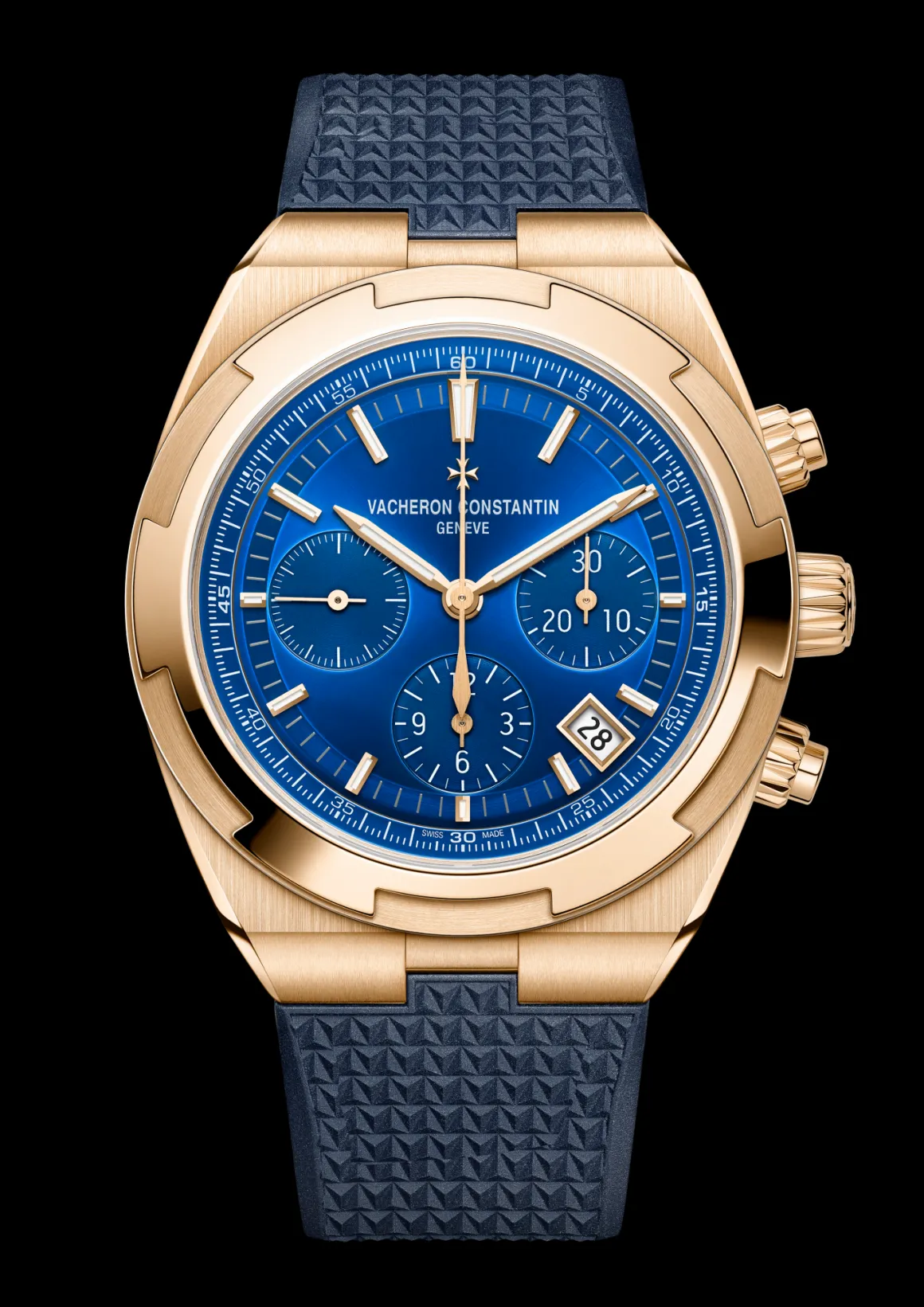 Overseas chronographe or rose