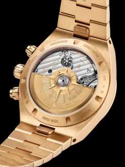 Overseas chronographe or rose