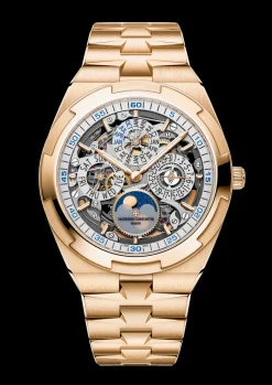 Overseas quantième perpetuel ultra-plat squelette