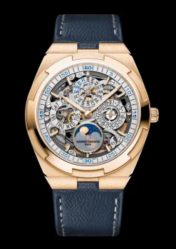 Overseas quantième perpetuel ultra-plat squelette