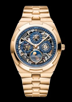 Overseas quantième perpetuel ultra-plat squelette